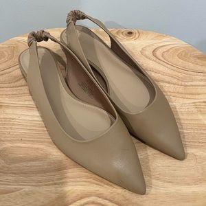 H&M Slingback Pointed Toe Flats